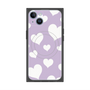 プレミアムパネル with MagSafe［ Dot Hearts - Purple ］