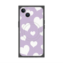 プレミアムパネル with MagSafe［ Dot Hearts - Purple ］