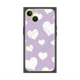 プレミアムパネル with MagSafe［ Dot Hearts - Purple ］