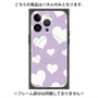 プレミアムパネル with MagSafe［ Dot Hearts - Purple ］