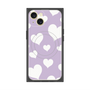 プレミアムパネル with MagSafe［ Dot Hearts - Purple ］