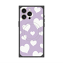 プレミアムパネル with MagSafe［ Dot Hearts - Purple ］