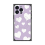 プレミアムパネル with MagSafe［ Dot Hearts - Purple ］