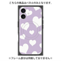 プレミアムパネル with MagSafe［ Dot Hearts - Purple ］