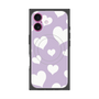 プレミアムパネル with MagSafe［ Dot Hearts - Purple ］