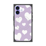 プレミアムパネル with MagSafe［ Dot Hearts - Purple ］