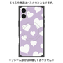 プレミアムパネル with MagSafe［ Dot Hearts - Purple ］