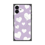 プレミアムパネル with MagSafe［ Dot Hearts - Purple ］