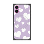 プレミアムパネル with MagSafe［ Dot Hearts - Purple ］
