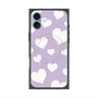 プレミアムパネル with MagSafe［ Dot Hearts - Purple ］