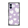 プレミアムパネル with MagSafe［ Dot Hearts - Purple ］
