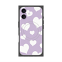 プレミアムパネル with MagSafe［ Dot Hearts - Purple ］