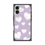 プレミアムパネル with MagSafe［ Dot Hearts - Purple ］