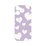 プレミアムパネル with MagSafe［ Dot Hearts - Purple ］