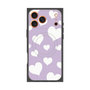 プレミアムパネル with MagSafe［ Dot Hearts - Purple ］