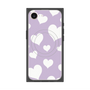 プレミアムパネル with MagSafe［ Dot Hearts - Purple ］