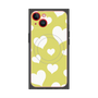 プレミアムパネル with MagSafe［ Dot Hearts - Yellow ］