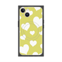 プレミアムパネル with MagSafe［ Dot Hearts - Yellow ］