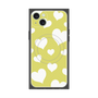 プレミアムパネル with MagSafe［ Dot Hearts - Yellow ］