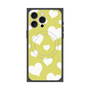 プレミアムパネル with MagSafe［ Dot Hearts - Yellow ］