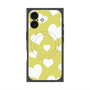 プレミアムパネル with MagSafe［ Dot Hearts - Yellow ］