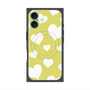 プレミアムパネル with MagSafe［ Dot Hearts - Yellow ］