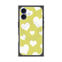 プレミアムパネル with MagSafe［ Dot Hearts - Yellow ］
