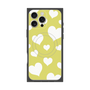 プレミアムパネル with MagSafe［ Dot Hearts - Yellow ］