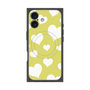 プレミアムパネル with MagSafe［ Dot Hearts - Yellow ］