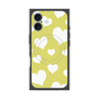プレミアムパネル with MagSafe［ Dot Hearts - Yellow ］