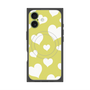 プレミアムパネル with MagSafe［ Dot Hearts - Yellow ］