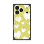 プレミアムパネル with MagSafe［ Dot Hearts - Yellow ］