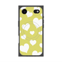 プレミアムパネル with MagSafe［ Dot Hearts - Yellow ］