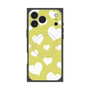 プレミアムパネル with MagSafe［ Dot Hearts - Yellow ］
