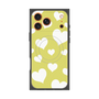 プレミアムパネル with MagSafe［ Dot Hearts - Yellow ］
