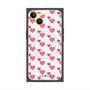 プレミアムパネル with MagSafe［ Stripe Hearts - Pink ］