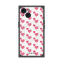 プレミアムパネル with MagSafe［ Stripe Hearts - Pink ］
