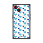 プレミアムパネル with MagSafe［ Stripe Hearts - Blue ］