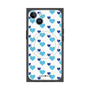 プレミアムパネル with MagSafe［ Stripe Hearts - Blue ］