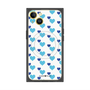 プレミアムパネル with MagSafe［ Stripe Hearts - Blue ］