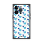プレミアムパネル with MagSafe［ Stripe Hearts - Blue ］