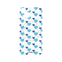 プレミアムパネル with MagSafe［ Stripe Hearts - Blue ］