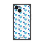 プレミアムパネル with MagSafe［ Stripe Hearts - Blue ］