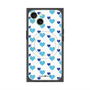プレミアムパネル with MagSafe［ Stripe Hearts - Blue ］