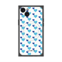 プレミアムパネル with MagSafe［ Stripe Hearts - Blue ］