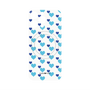 プレミアムパネル with MagSafe［ Stripe Hearts - Blue ］
