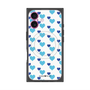 プレミアムパネル with MagSafe［ Stripe Hearts - Blue ］