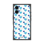 プレミアムパネル with MagSafe［ Stripe Hearts - Blue ］
