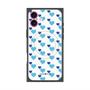 プレミアムパネル with MagSafe［ Stripe Hearts - Blue ］