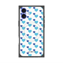 プレミアムパネル with MagSafe［ Stripe Hearts - Blue ］